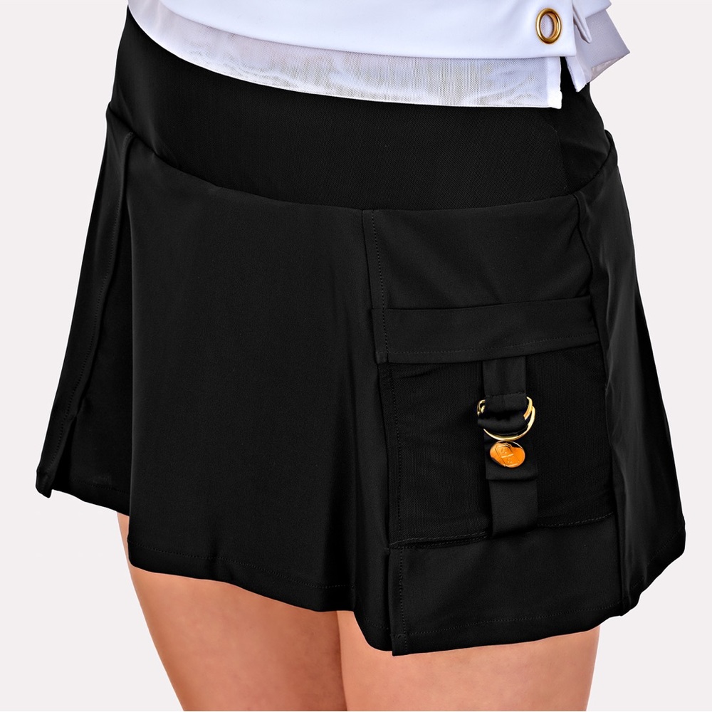 CENTRE COURT ACTIVEWEAR COLONY SKIRT (BLACK)